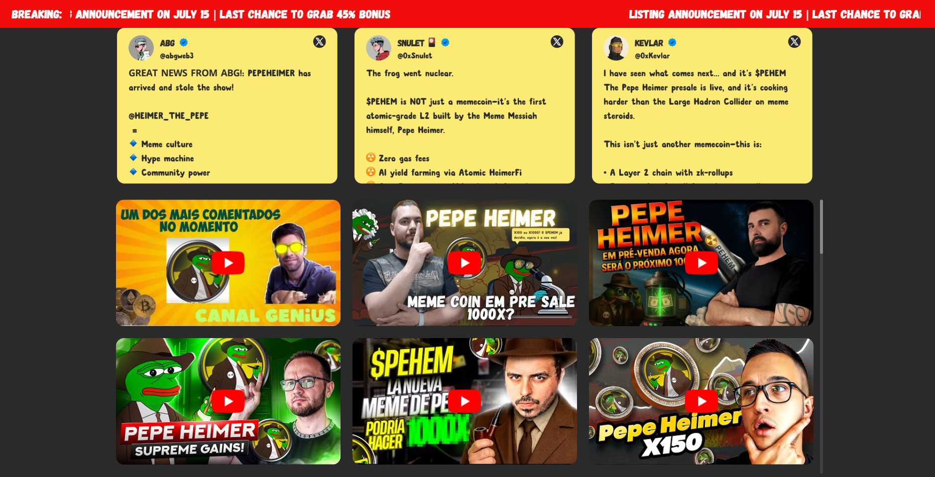 Pepe Heimer Roadmap β Upcoming Meme Tokenβs Vision, Milestones & Plans for 2025